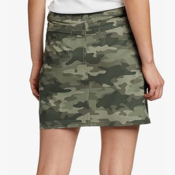 Eddie Bauer Women's Adventurer 2.0 Skort Skirt Camo Print - Size 16 - Picture 2 of 7